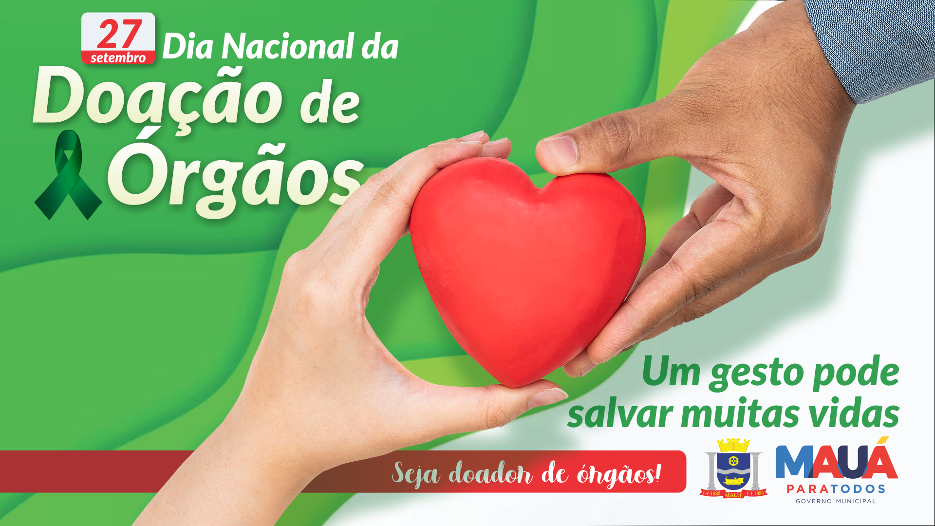 27 de Setembro- Dia do doador de órgãos